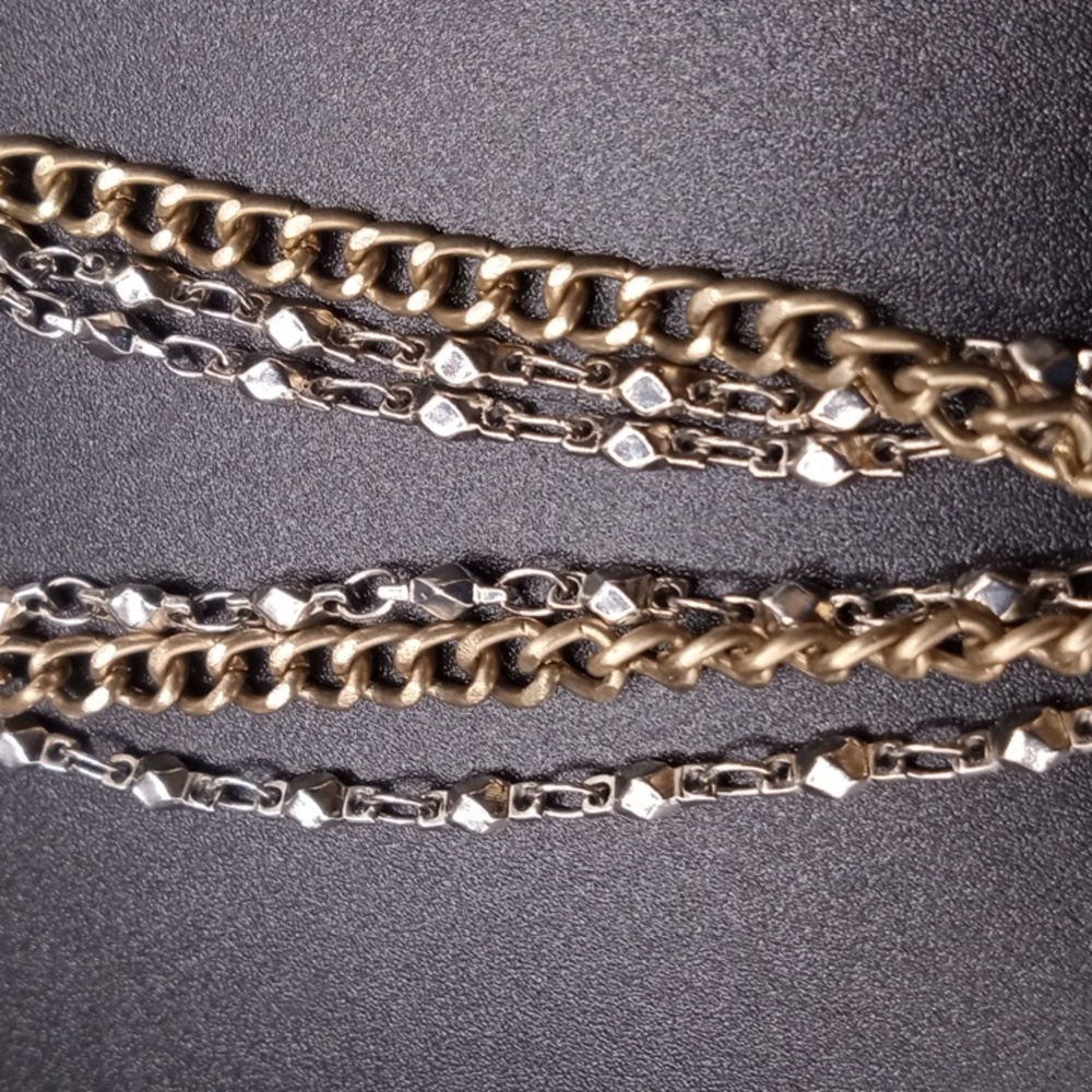 STAYEMENT NECKLACE/ 2 PRS EARRINGS - Picture 13 of 14